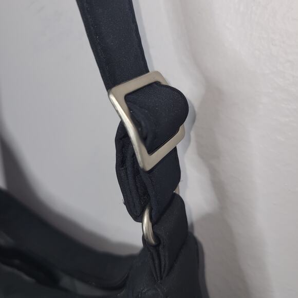 Ameribag Crossbody Purse  Bag Black Washable Nylon Pockets - Picture 5 of 10